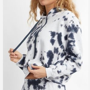 Jogger hoodie hand tie dyed